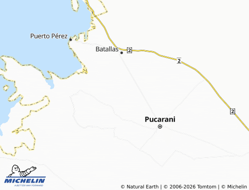 MICHELIN Chiarpata map - ViaMichelin