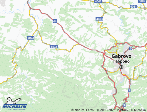 MICHELIN Stoevtsi map - ViaMichelin