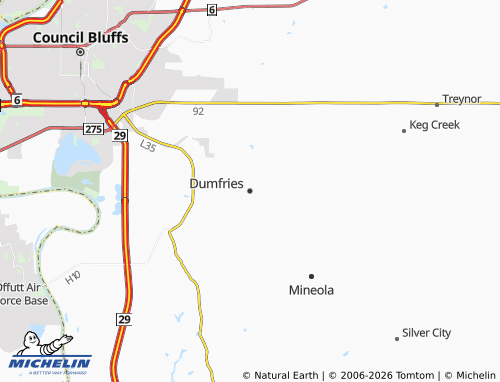 Mappa MICHELIN Dumfries - ViaMichelin
