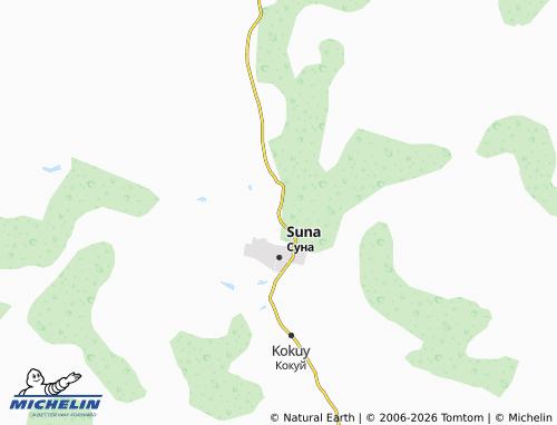 MICHELIN-Landkarte Bol'shevik - ViaMichelin