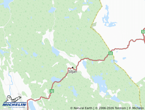 MICHELIN Snurråsen map - ViaMichelin