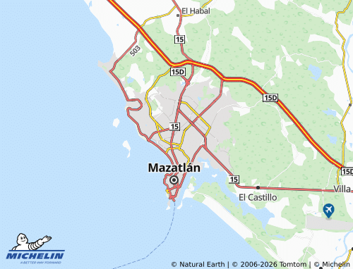 Mapa MICHELIN Jacarandas - ViaMichelin