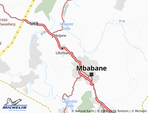 MICHELIN-Landkarte Sidwashini North - ViaMichelin