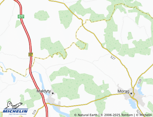 MICHELIN Chojnik map - ViaMichelin