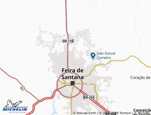 Mappa MICHELIN Papagaio - ViaMichelin