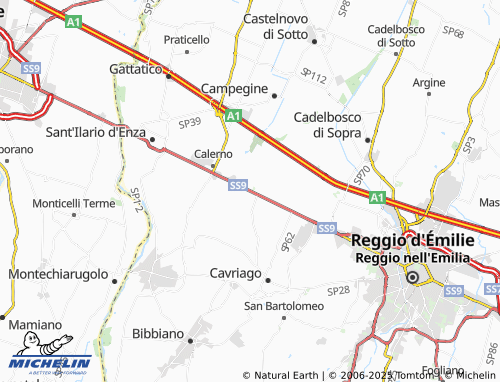 MICHELIN Cadè map - ViaMichelin