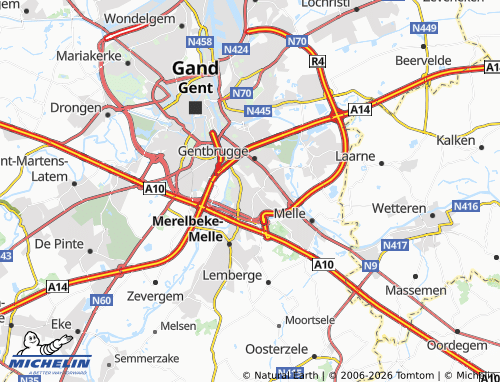 Mappa MICHELIN Flora - ViaMichelin