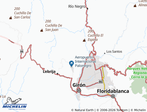 Mapa MICHELIN Llanadas - ViaMichelin