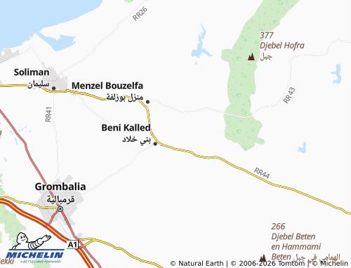 Mappa MICHELIN Seedi Aliyyah - ViaMichelin