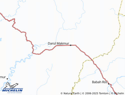 MICHELIN Alue Geutah map - ViaMichelin