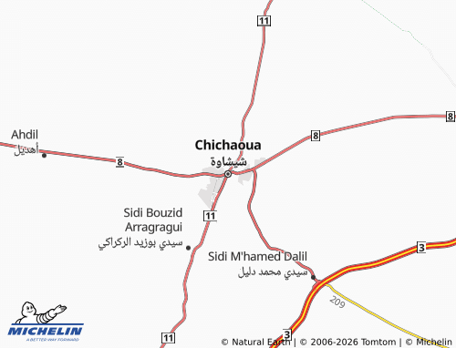 Mappa MICHELIN Sheeshawah - ViaMichelin