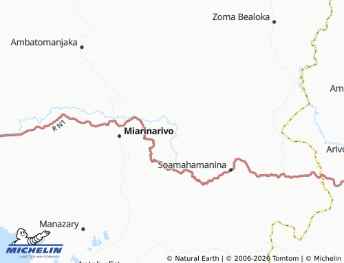 Mappa MICHELIN Miarinarivo II - ViaMichelin