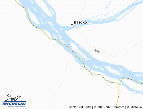 MICHELIN Yangoma map - ViaMichelin