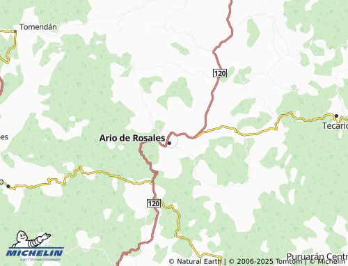 MICHELIN Villas de Canintzio map - ViaMichelin