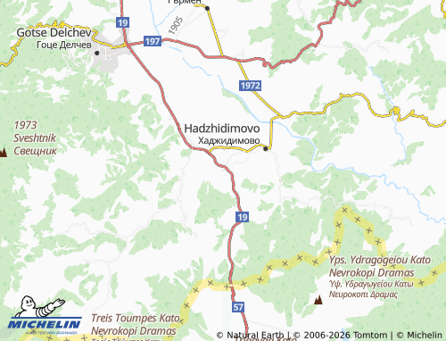 Mappa MICHELIN Sadovo - ViaMichelin
