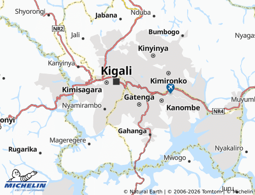 Mappa MICHELIN Gikondo - ViaMichelin