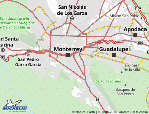 Mapa MICHELIN Florida, Residencial Florida - ViaMichelin
