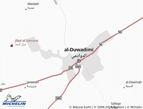 Carte MICHELIN al-Sahafah - ViaMichelin