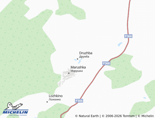 MICHELIN-Landkarte Druzhba - ViaMichelin