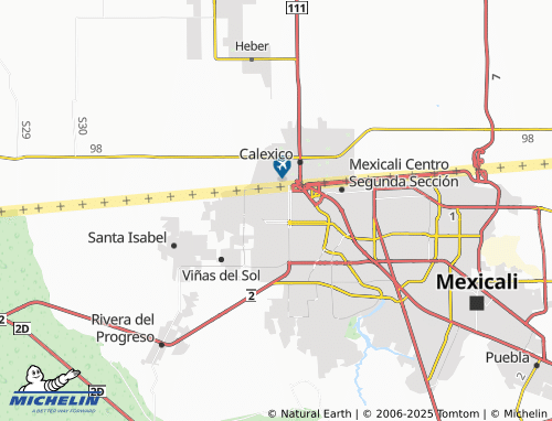 MICHELIN Baja California map - ViaMichelin