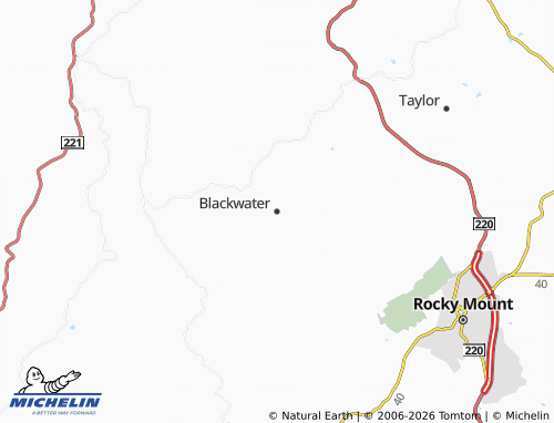 Mappa MICHELIN Blackwater - ViaMichelin
