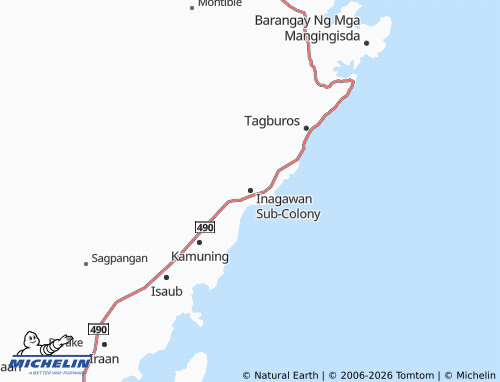 Mappa MICHELIN Inagawan Sub-Colony - ViaMichelin