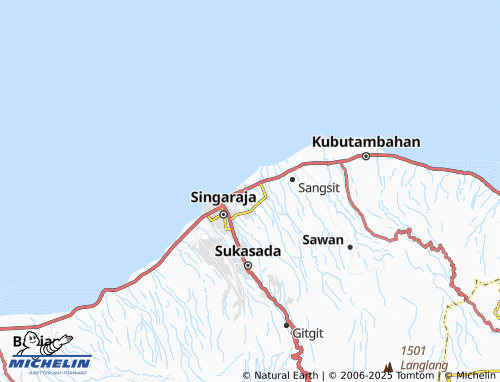 Mappa MICHELIN Penarukan - ViaMichelin