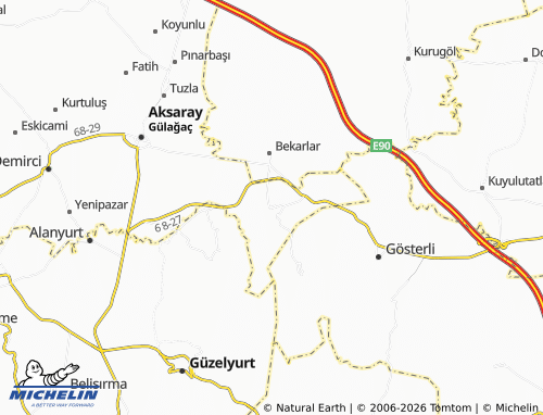 Mapa MICHELIN Sofular - ViaMichelin