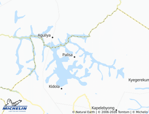 MICHELIN Palisa map - ViaMichelin