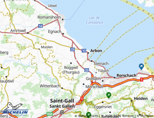 Mapa MICHELIN Stachen - ViaMichelin