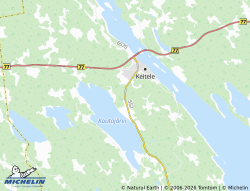 Kaart MICHELIN Kivikylä - ViaMichelin