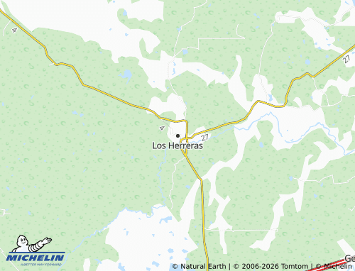 Mappa MICHELIN Los Herreras - ViaMichelin