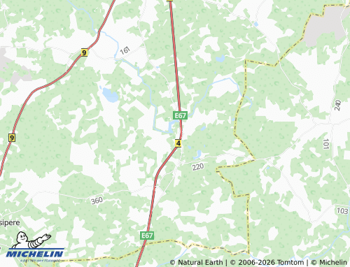 MICHELIN Kohatu map - ViaMichelin
