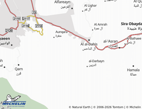 MICHELIN-Landkarte Al al-Shaykh - ViaMichelin