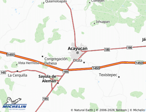 MICHELIN Ramones I map - ViaMichelin