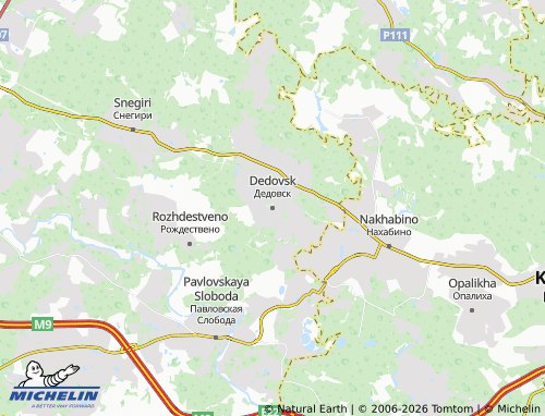 Carte MICHELIN Dedovsk - ViaMichelin