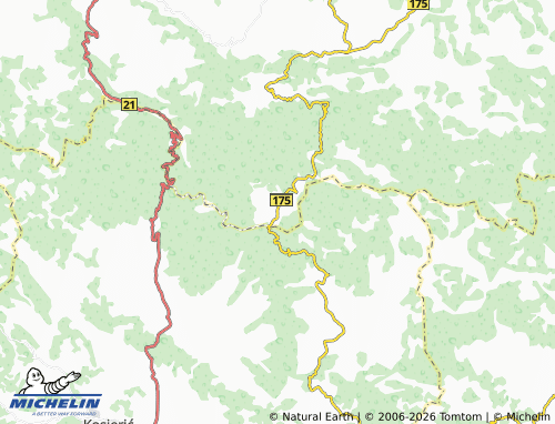 MICHELIN-Landkarte Divčibare - ViaMichelin