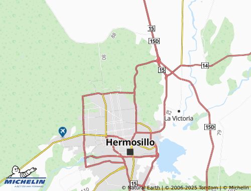 MICHELIN Cerrada Suaqui Grande map - ViaMichelin