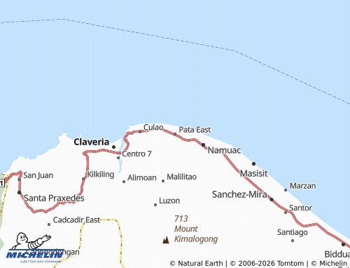 MICHELIN Pata East map - ViaMichelin