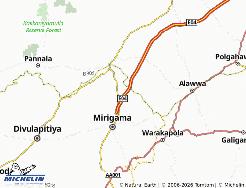 Mappa MICHELIN Hapugahagedara - ViaMichelin