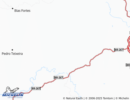 MICHELIN Rosário de Minas map - ViaMichelin