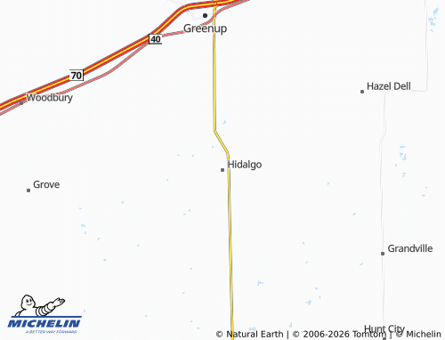 Mapa MICHELIN Hidalgo - ViaMichelin