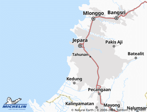 MICHELIN Tegalsambi map - ViaMichelin