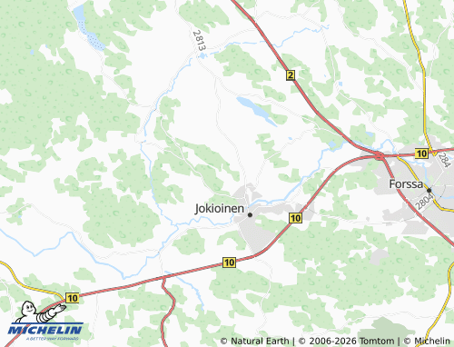 MICHELIN-Landkarte Ojala - ViaMichelin