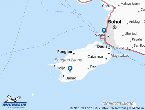 MICHELIN Tangnan map - ViaMichelin