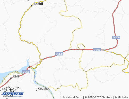 MICHELIN-Landkarte Karaali - ViaMichelin