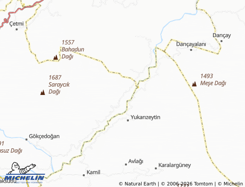 Mappa MICHELIN Sinanözü - ViaMichelin