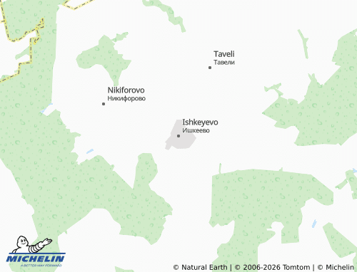 MICHELIN-Landkarte Ishkeyevo - ViaMichelin