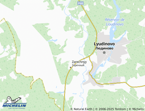 MICHELIN Verbezhichi map - ViaMichelin