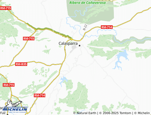 MICHELIN Case del Tendero map - ViaMichelin